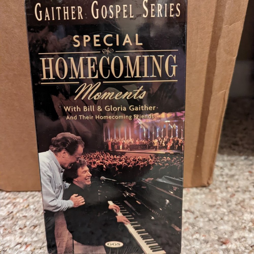 Gaither Gospel Series VHS Special Homecoming Moments Larry Gatlin NEW & Sealed
